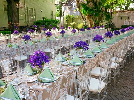Northshore Tents & Events rents party equipment in the New Orleans area