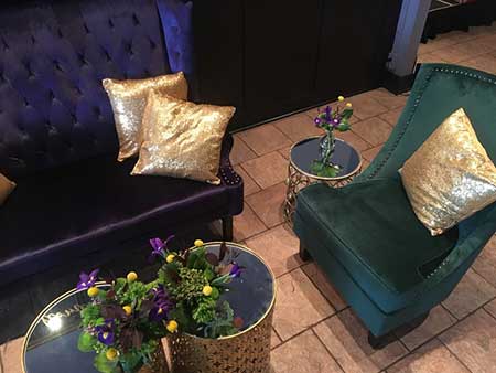 Northshore Tents & Events rents wedding accessories in the New Orleans area