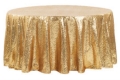 Rental store for Glitz Sequin 120 Round- Gold in New Orleans LA