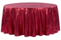 Rental store for Glitz Sequin 132  Round- Apple Red in New Orleans LA