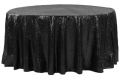 Rental store for Glitz Sequin 132  Round- Black in New Orleans LA