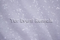 Rental store for Glitz Sequin 90 x132  - White in New Orleans LA