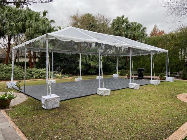 Rental store for 20x90 Loop   Grom Frame Tent- White in New Orleans LA